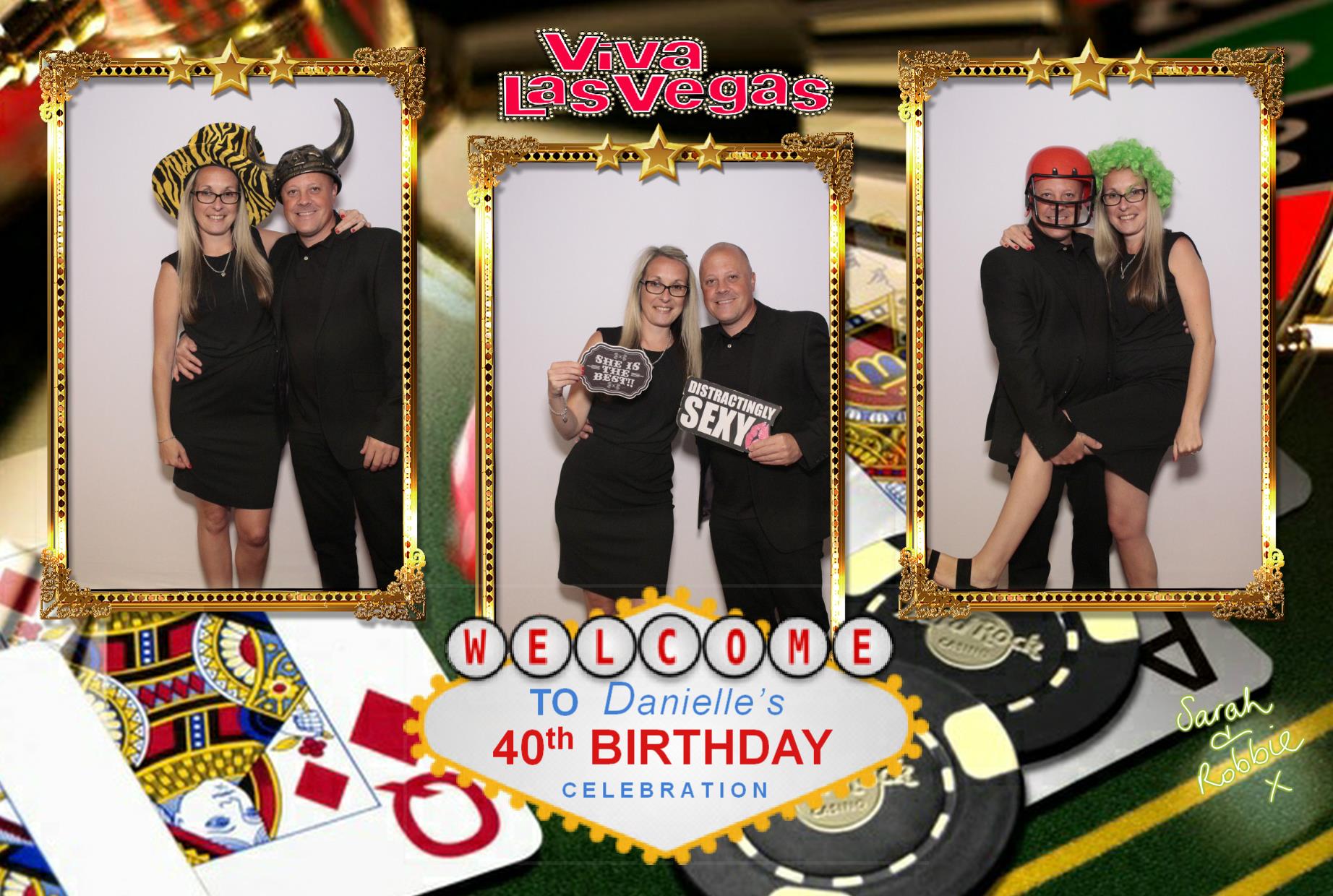 Danielle’s 40th birthday | View more photos from the event at gallery.myphotoboothexperience.co.uk/u/MyPhotoBoothExperienceLtd/Danielle’s-40th-birthday
